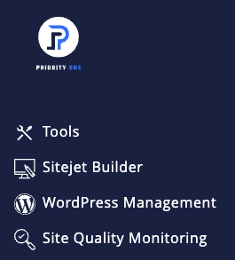 Click on WordPress Management.